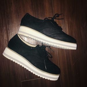 Platform Oxfords- Barely Worn!